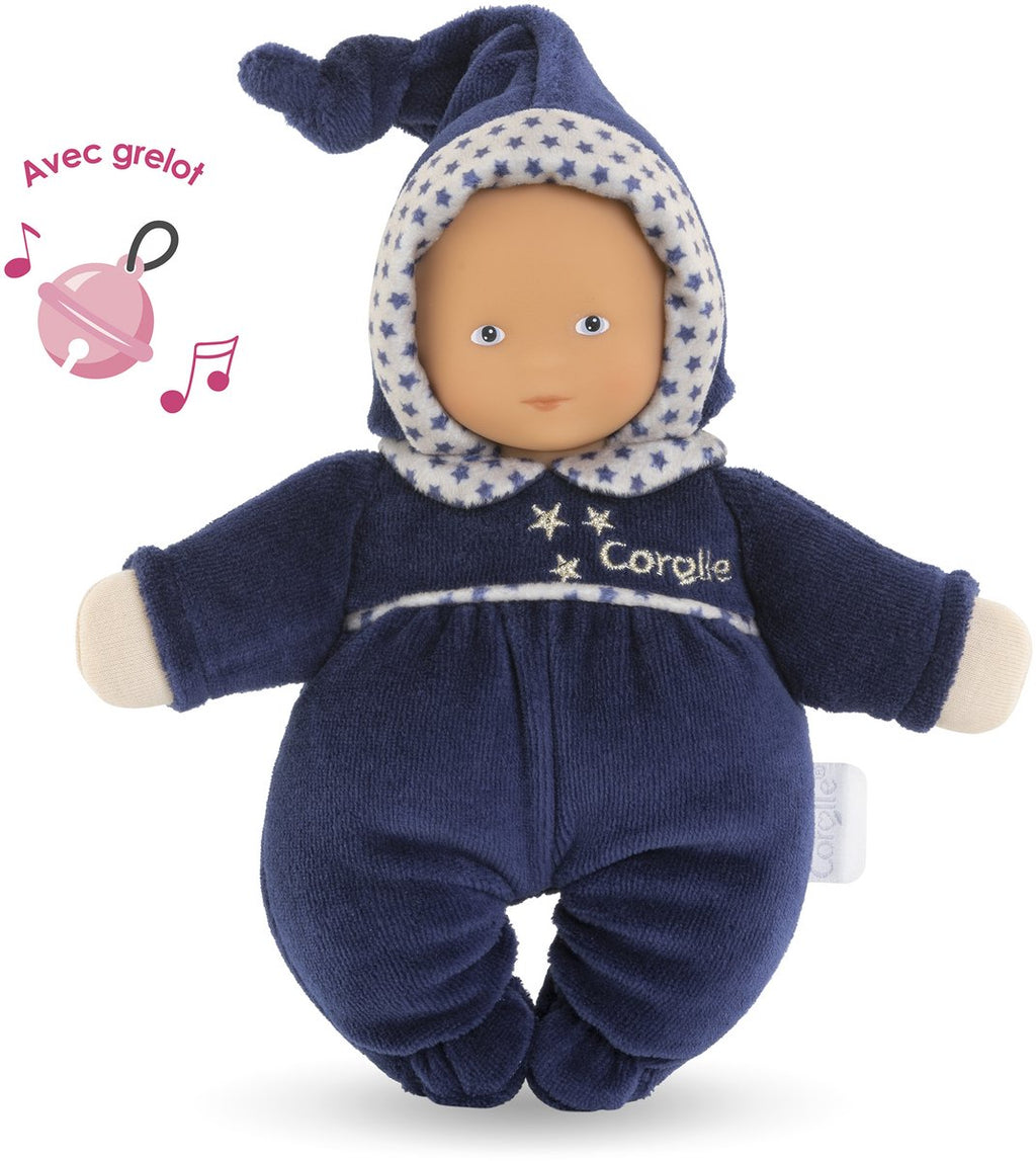 Corolle - mon doudou babidoux navy blue starry dreams babypop 20cm