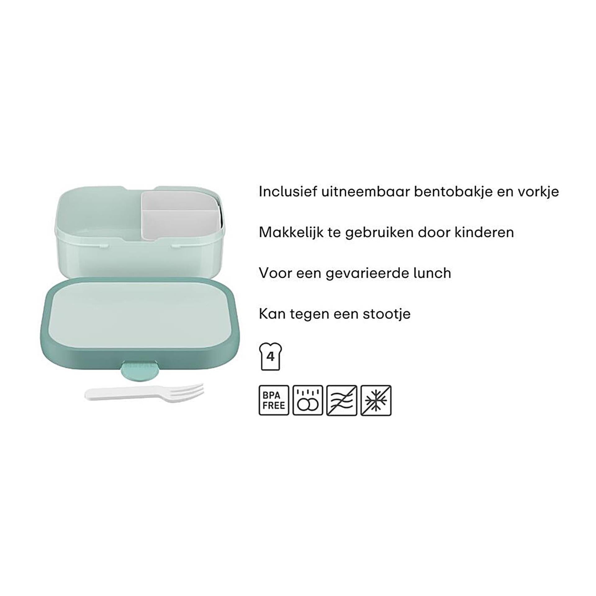 Mepal lunchbox campus fairy garden roze