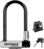 Kryptonite - Kryptonite kryptolok mini-7 beugelslot fiets – art-2 slot – beugelslot elektrische fiets – 178x82 cm– staal – zwart