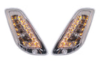 Edge knipperlichtset vespa lx-50 125 150 clear line led - links en rechts voor