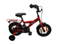 Bikefun kinderfiets boost 12 inch - met zijwieltjes en remnaaf - rood