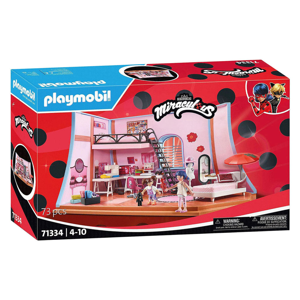 Playmobil - miraculous marinettes loft - 71335