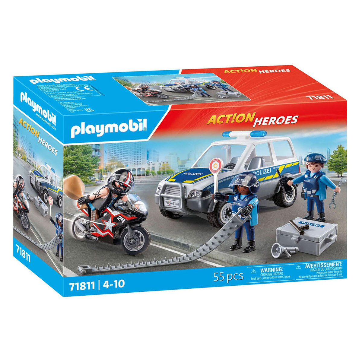 Playmobil - action heroes politieoperatie - 71811