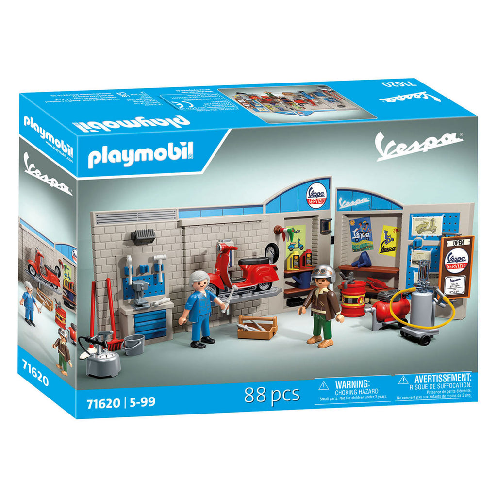 Playmobil - 60s vespa garage - 71621