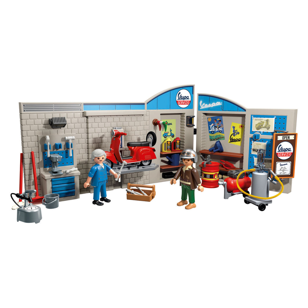 Playmobil - 60s vespa garage - 71621