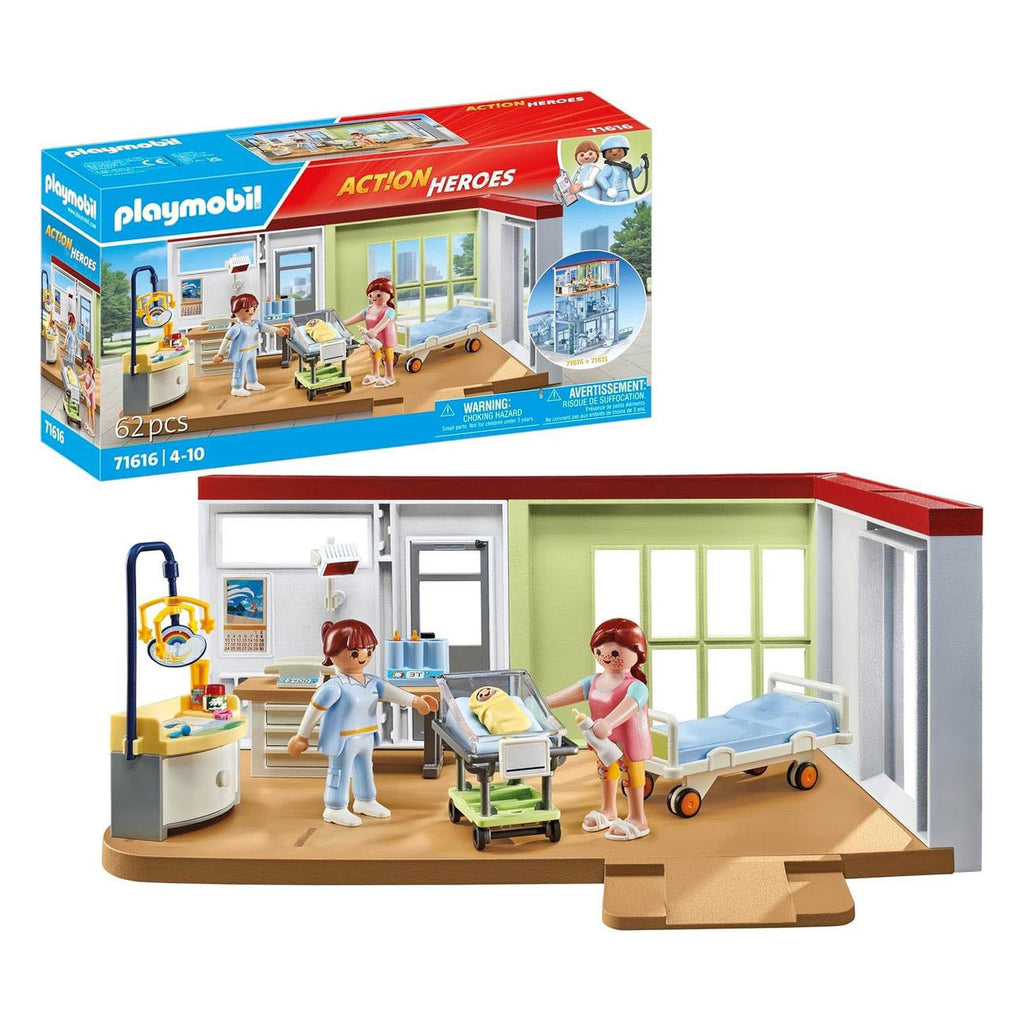 Playmobil - action heroes kraamafdeling - 71617