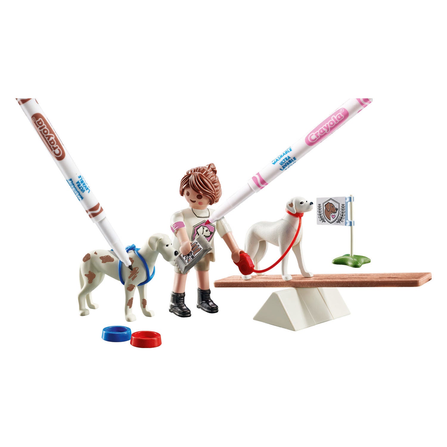 PLAYMOBIL - PLAYMOBIL color hondentraining - 71517