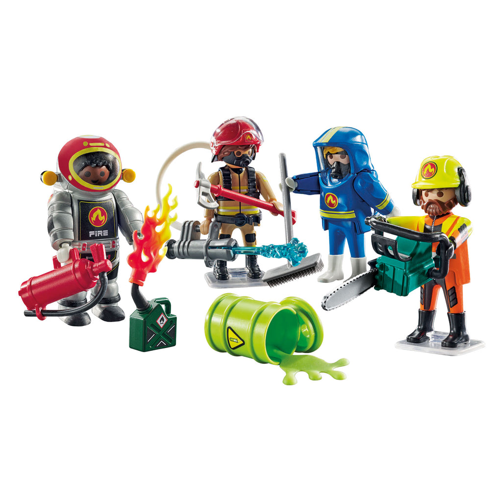 Playmobil - action heroes my figures brandweer - 71469