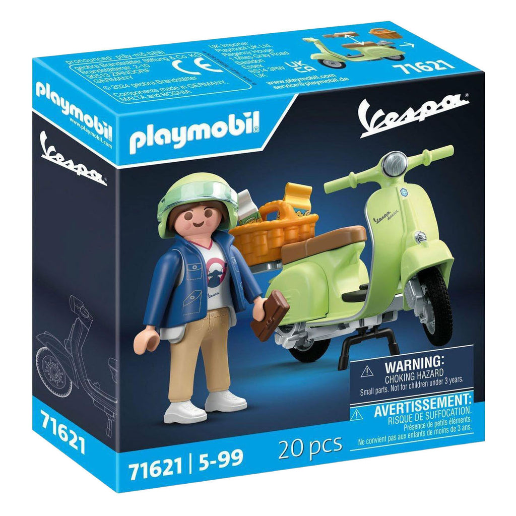 Playmobil - 1969 vespa 150 sprint veloce groen - 71622
