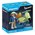 Playmobil - 1969 vespa 150 sprint veloce groen - 71622