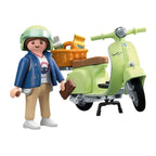 Playmobil - 1969 vespa 150 sprint veloce groen - 71622