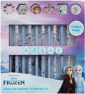 Undercover - Undercover Kleurset met gummen frozen 29 delig