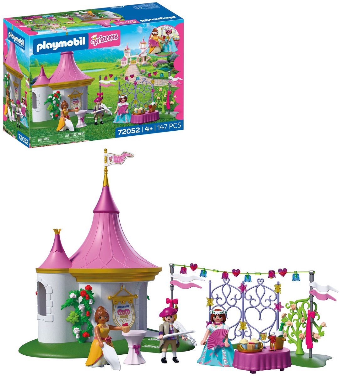 PLAYMOBIL - PLAYMOBIL princess gemaskerd bal in het paviljoen - 72052