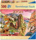 Ravensburger - – zion national park – legpuzzel – 500 stukjes