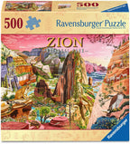 Ravensburger - – zion national park – legpuzzel – 500 stukjes