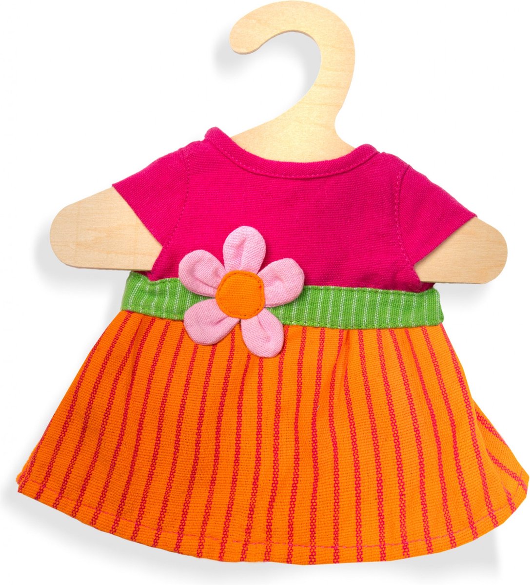Heless poppen fair trade jurk maya, 28-35 cm
