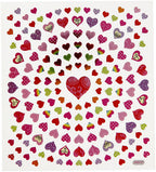 Creativ company stickers kleine harten, 1 vel