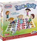 Grafix - Grafix dobbelen en bewegen - gezelschapsspel - buiten spelen - buitenspeelgoed - spellen voor kinderen - speelmat 125cm x 155cm