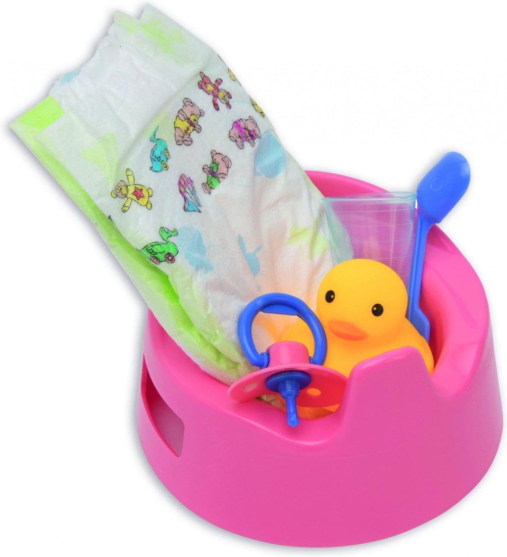 Heless - Heless Poppen potje met accessoires
