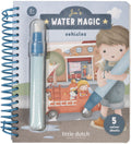 Little Dutch - Little Dutch watertekenboek jim vehicles - water magic book
