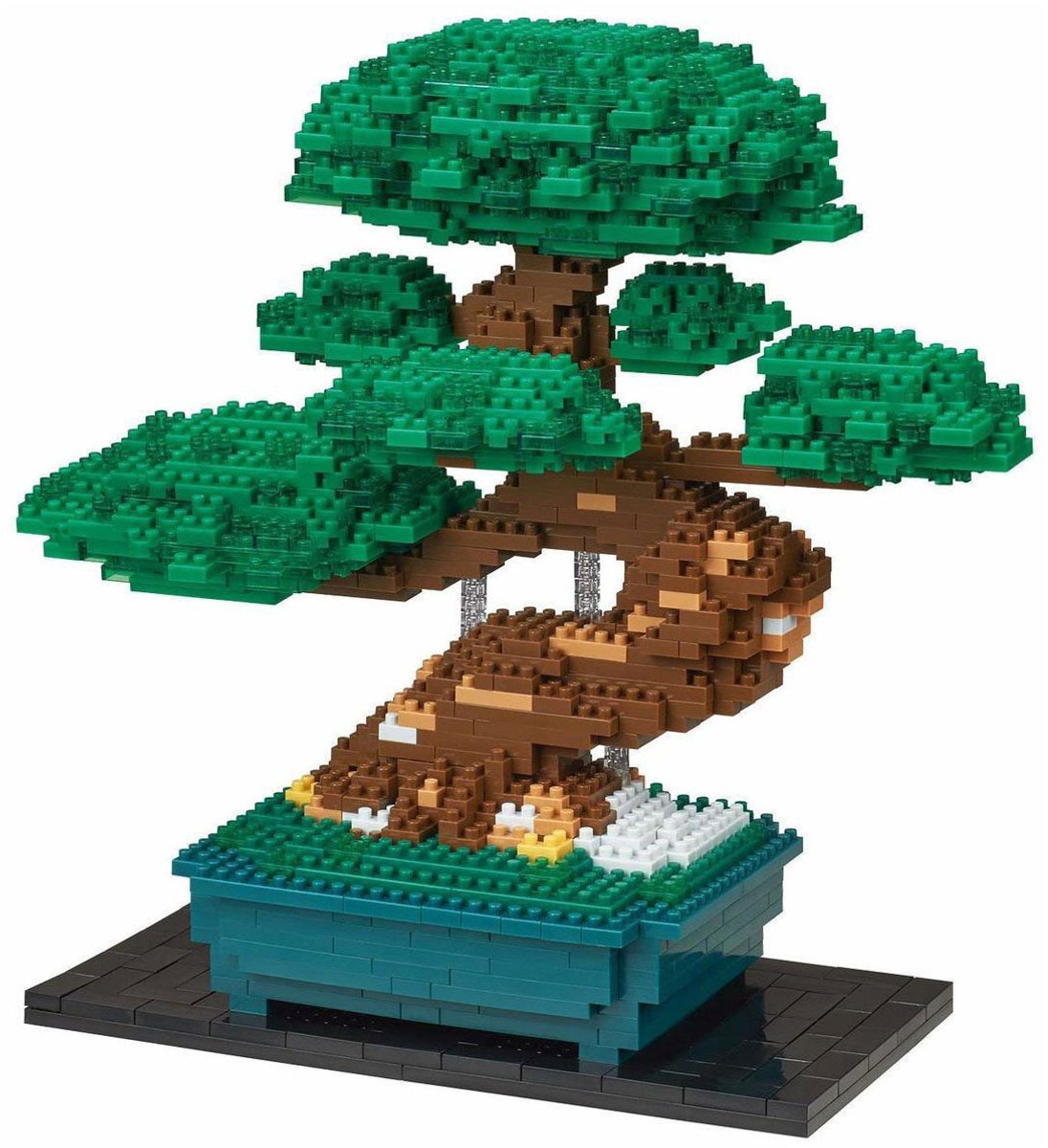 Bandai - Bandai Nanoblock bouwset bonsai deluxe - 1130st.