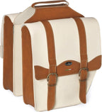 Monte grappa dubbele tas 17l cruiser vintage cognac cream