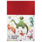 Moxy glitter papier a4 8 vel 150 gram