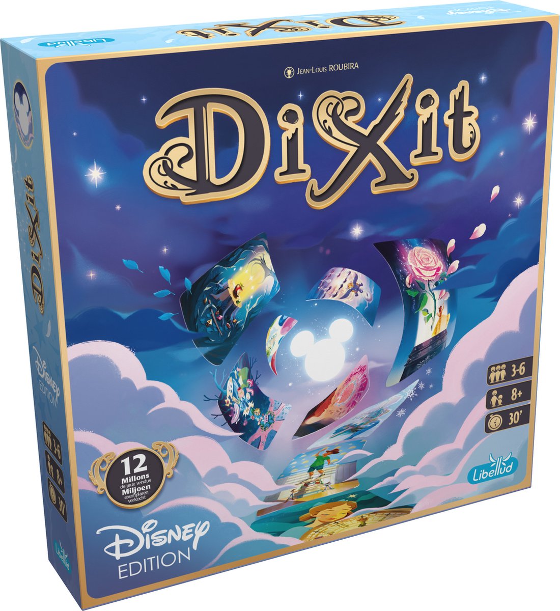 Libellud - dixit disney – creatief bordspel – 84 kaarten gebasseerd op disney pixar films