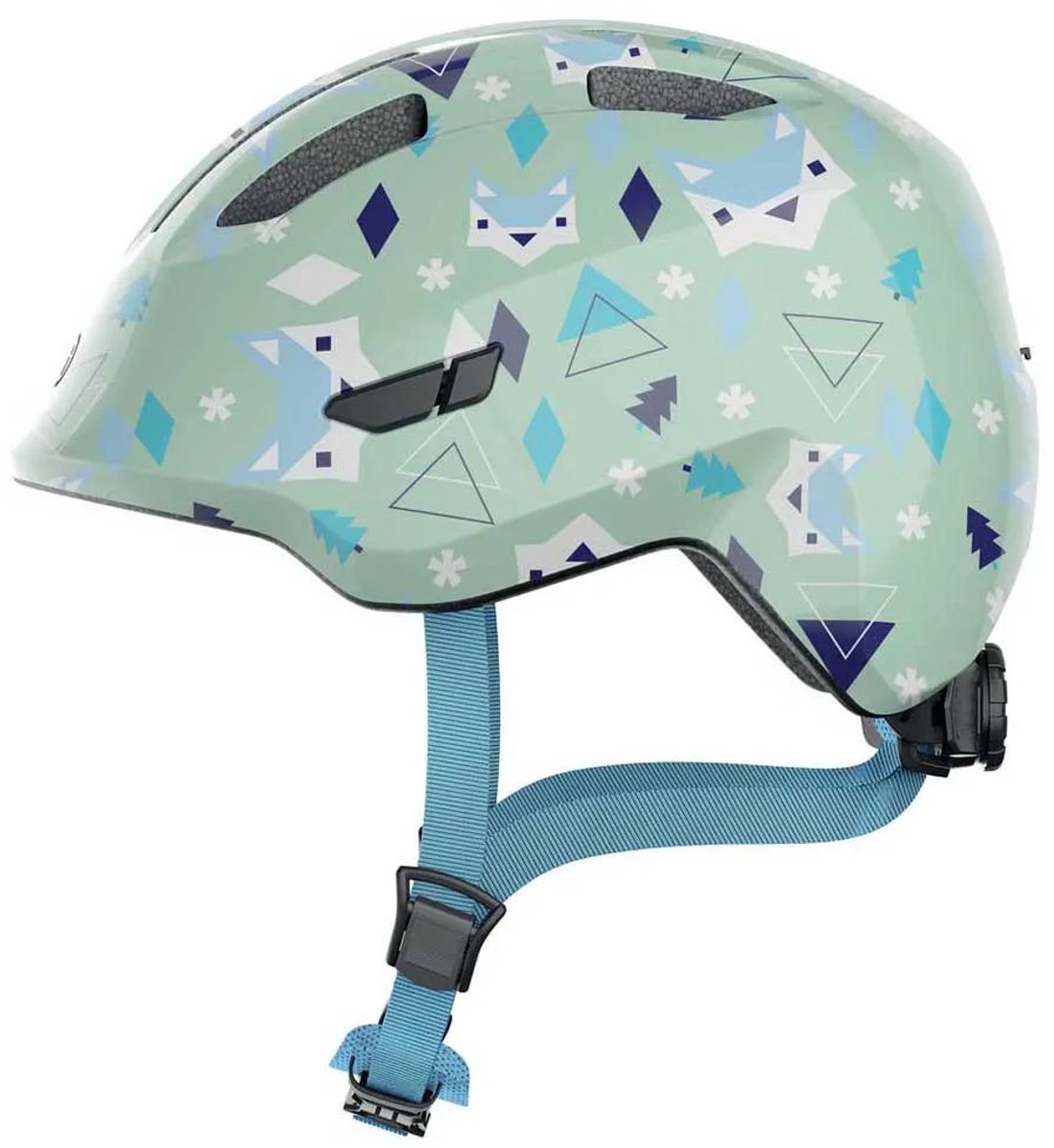 Abus Casque Smiley 3.0 vert nordique M 50-55cm
