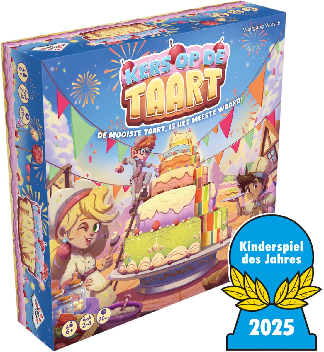 Identity games kers op de taart bordspel