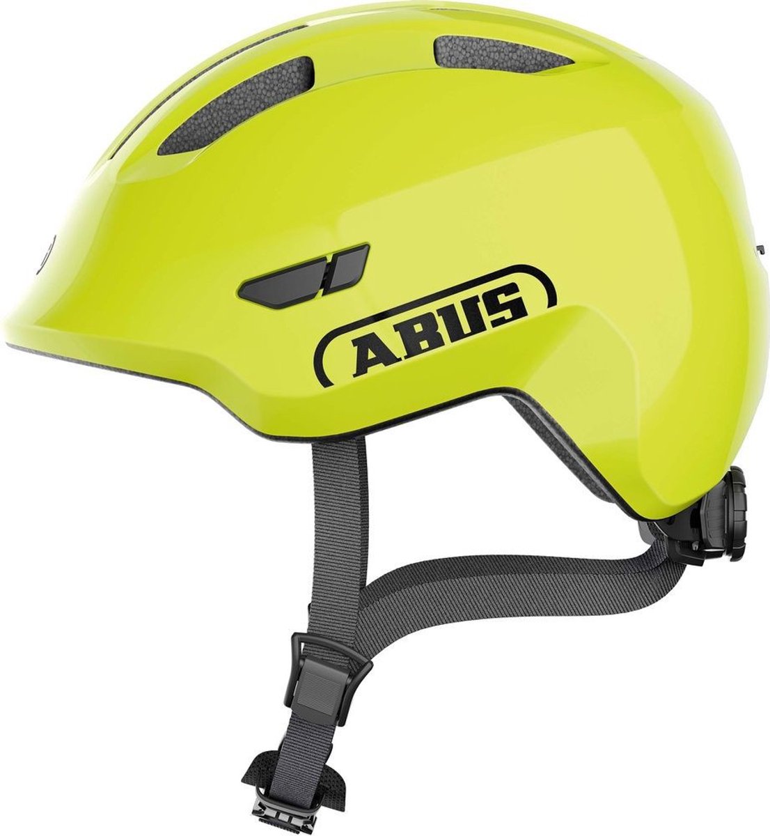 Abus helm Smiley 3.0 shiny Geel S 45-50cm