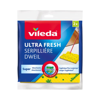 Vileda dweil geel 2 stuks | 4 stuks