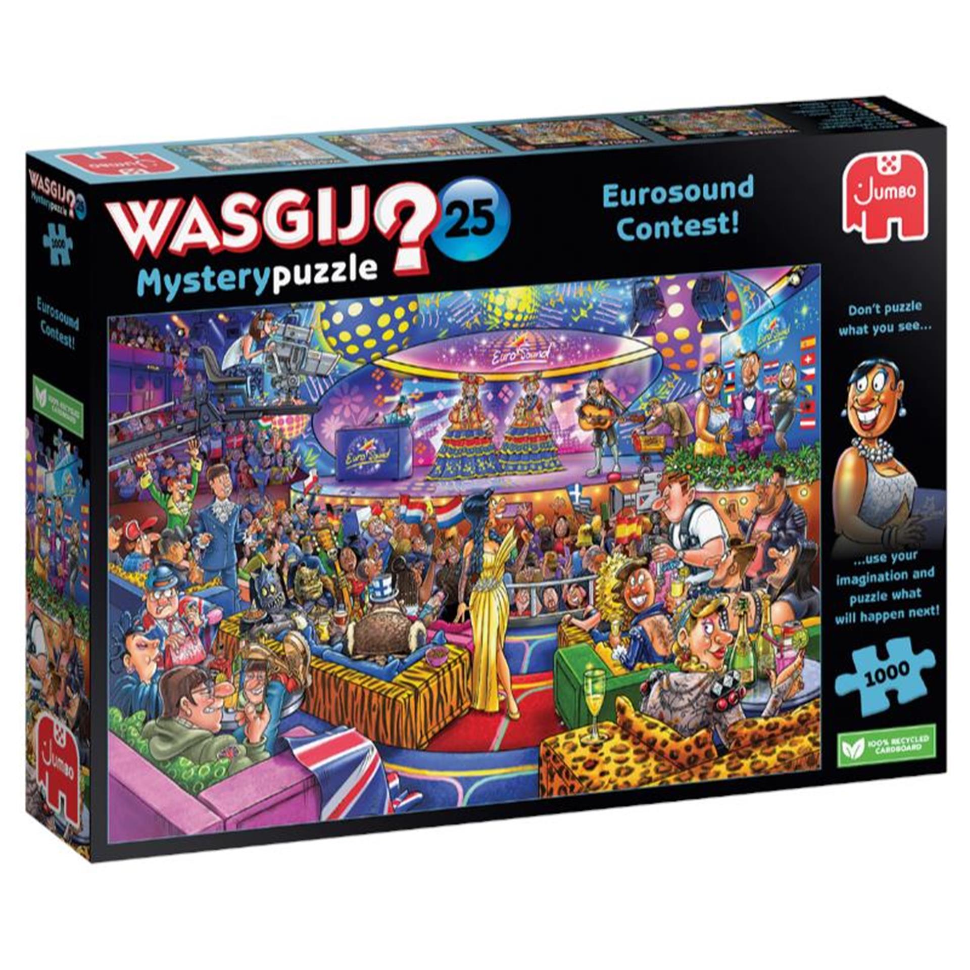 Wasgij Mystery 25 - Eurosound Contest! Puzzel, 1000st.