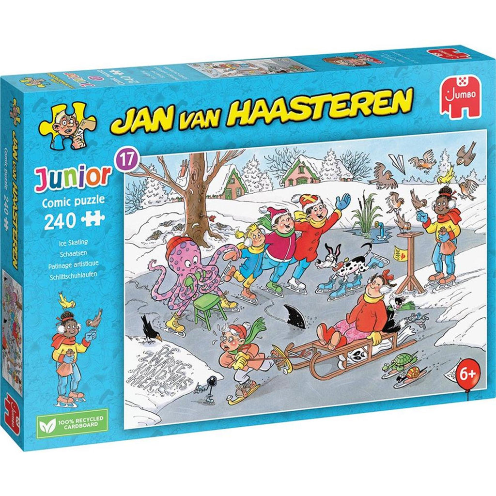 Jumbo - jan van haasteren junior schaatsen (240 stukjes) fsc mix 70%