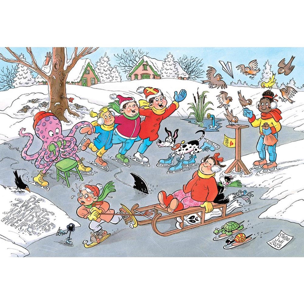 Jumbo - jan van haasteren junior schaatsen (240 stukjes) fsc mix 70%