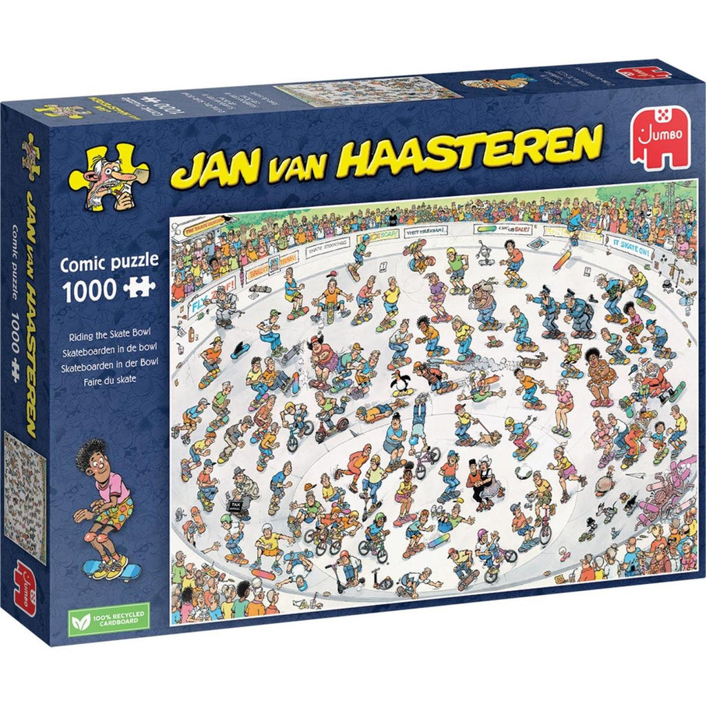 Jumbo jvh puzzel skaten in de bowl 1000st