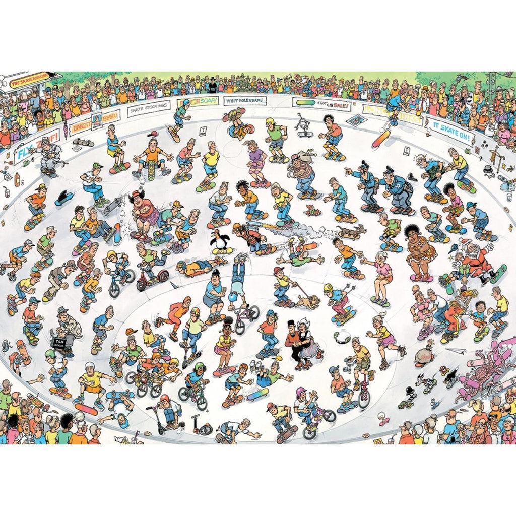 Jumbo jvh puzzel skaten in de bowl 1000st