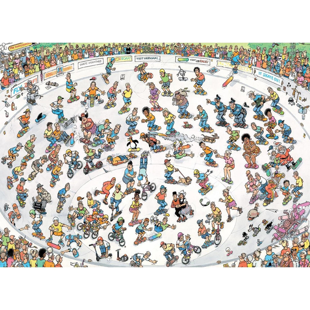 Jumbo jvh puzzel skaten in de bowl 2000st