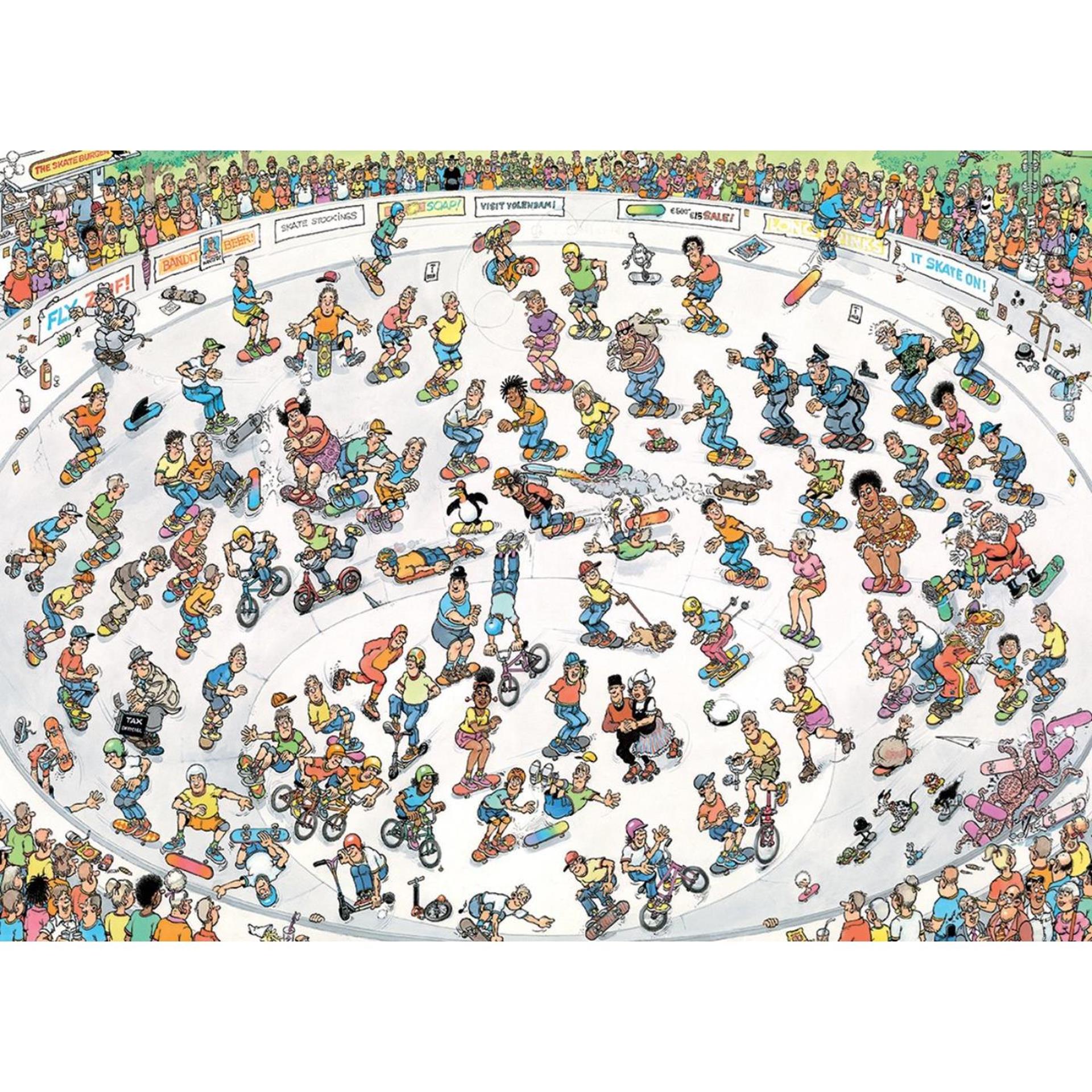 Jumbo jvh puzzel skaten in de bowl 2000st