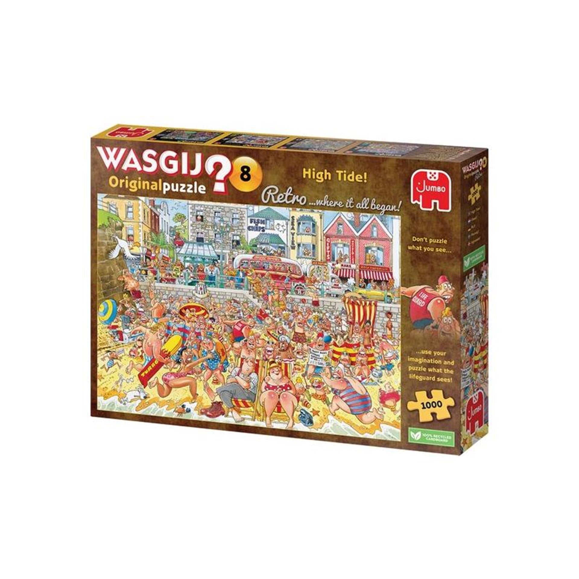 Puzzel wasgij retro origineel 8 vloed 1000 stukjes