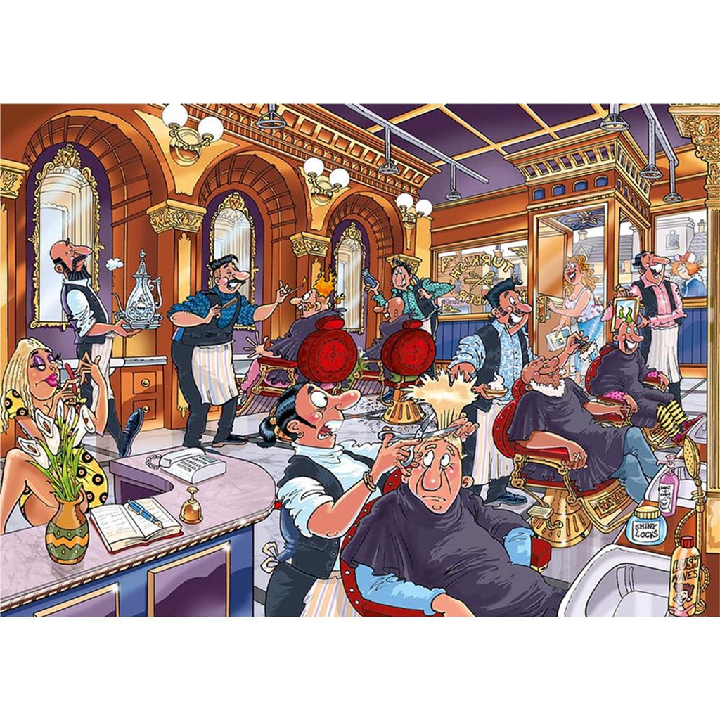 Jumbo - Wasgij mystery 27 legpuzzel - vlam in de pan! 1000st.