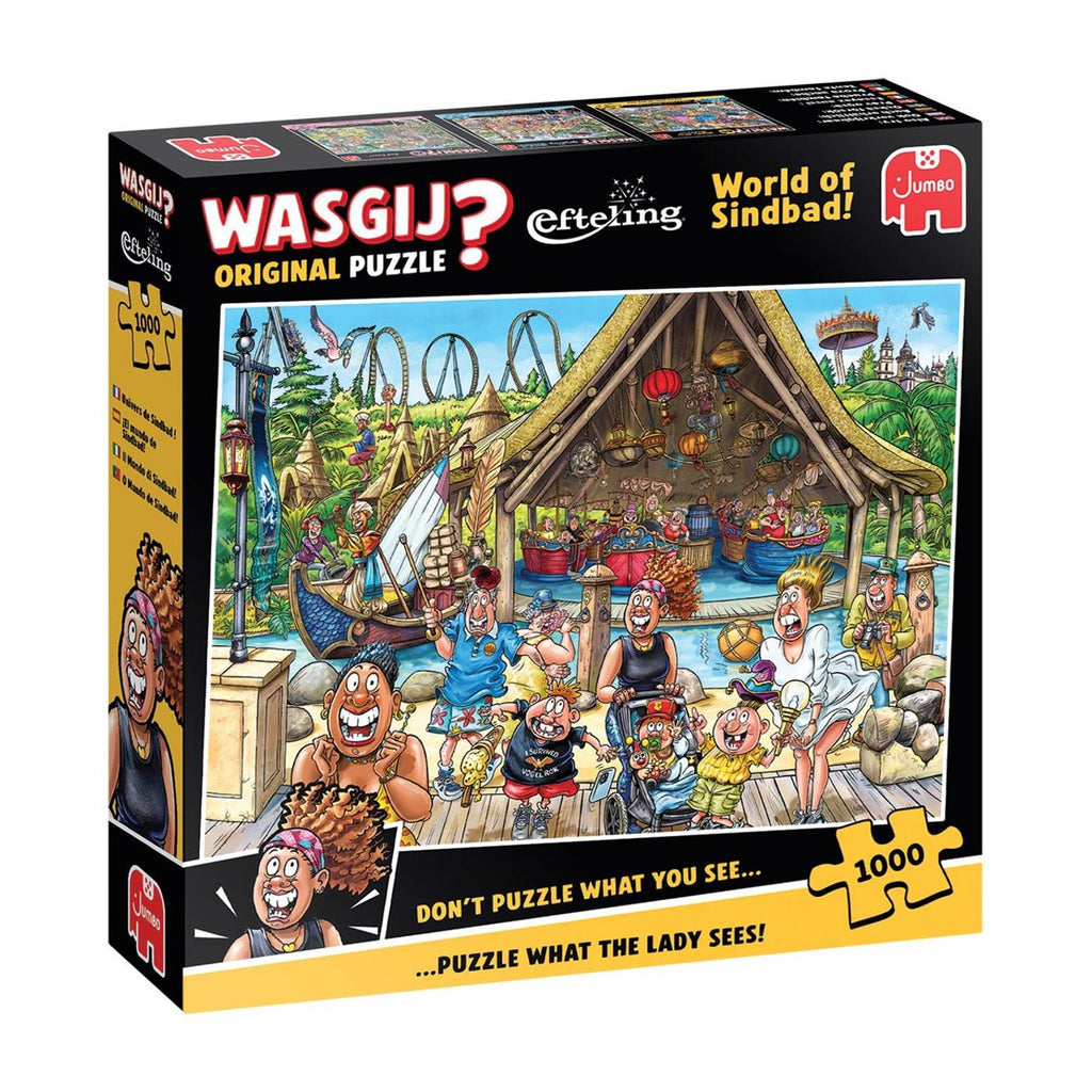 Jumbo wasgij original efteling legpuzzel - de wereld van sindbad! - 1000st.