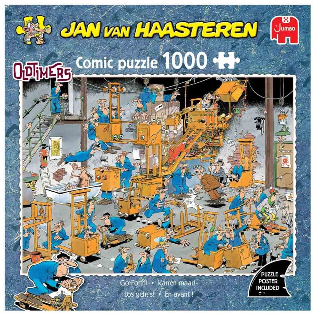 Jumbo puzzel jvh karren maar! 1000pcs