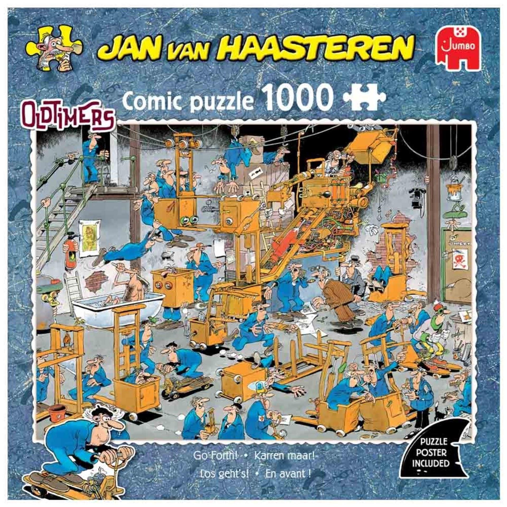 Jumbo puzzel jvh karren maar! 1000pcs
