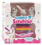 Lobbes speelgoed bv scribble crubbie inkleurdiertjes met bad
