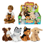Toi-Toys - Toi-Toys pluche hond -puppy- 15cm 4ass