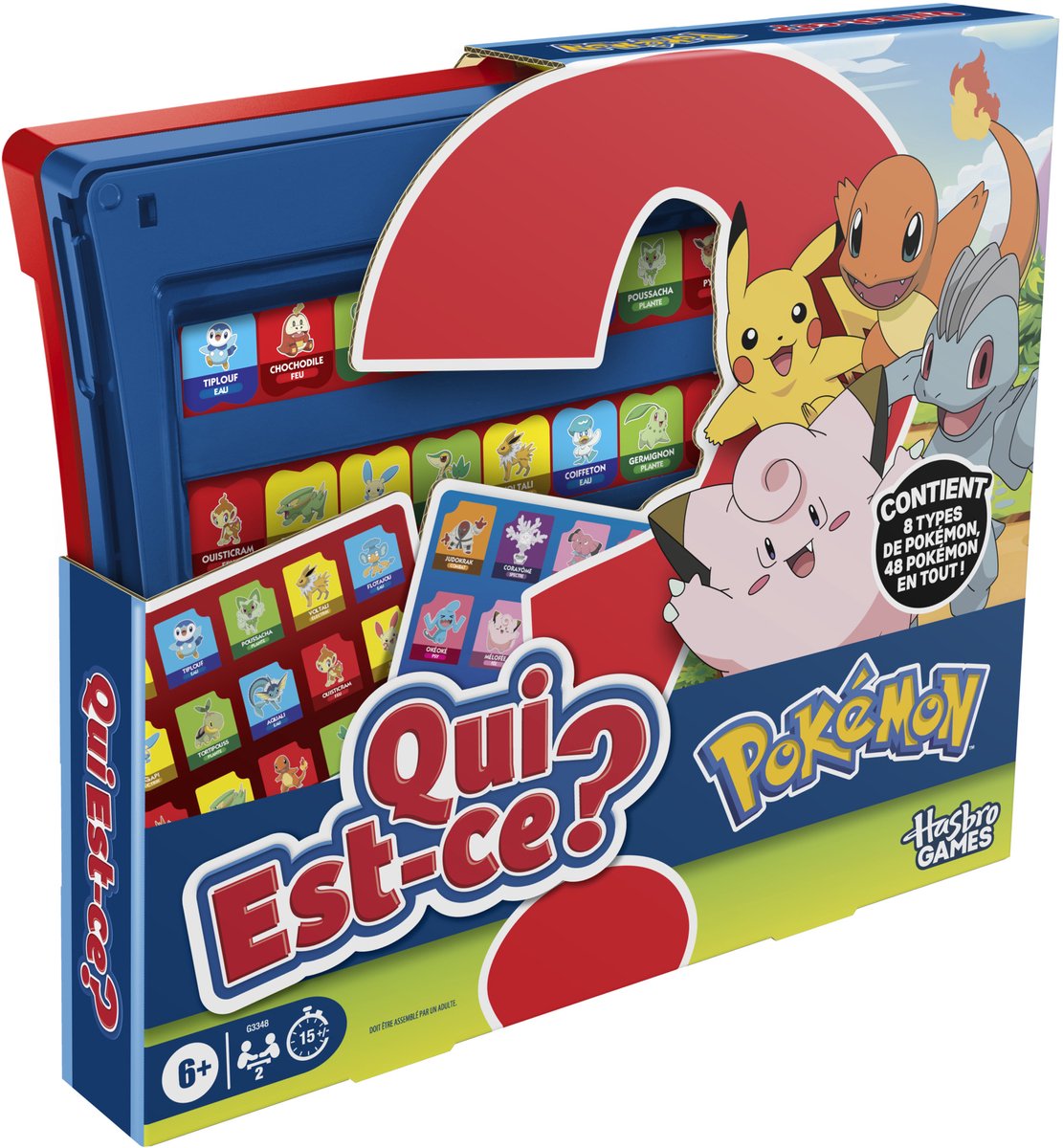 Hasbro Gaming - Hasbro Gaming Wie is het? pokémon - franstalig