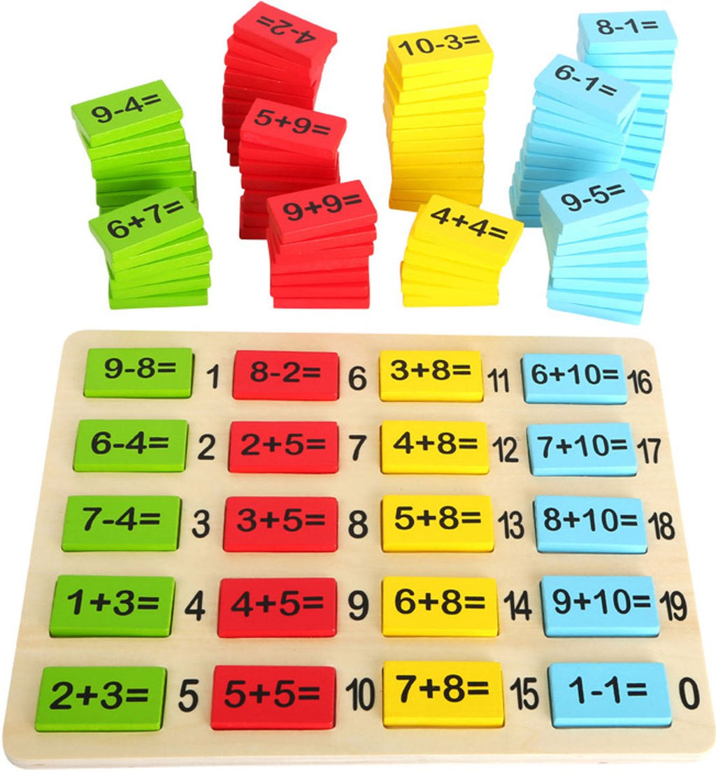 Small Foot - houten spel rekensommen maken