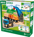 Ravensburger - Brio treinset hijs en laad startset - 14dlg.