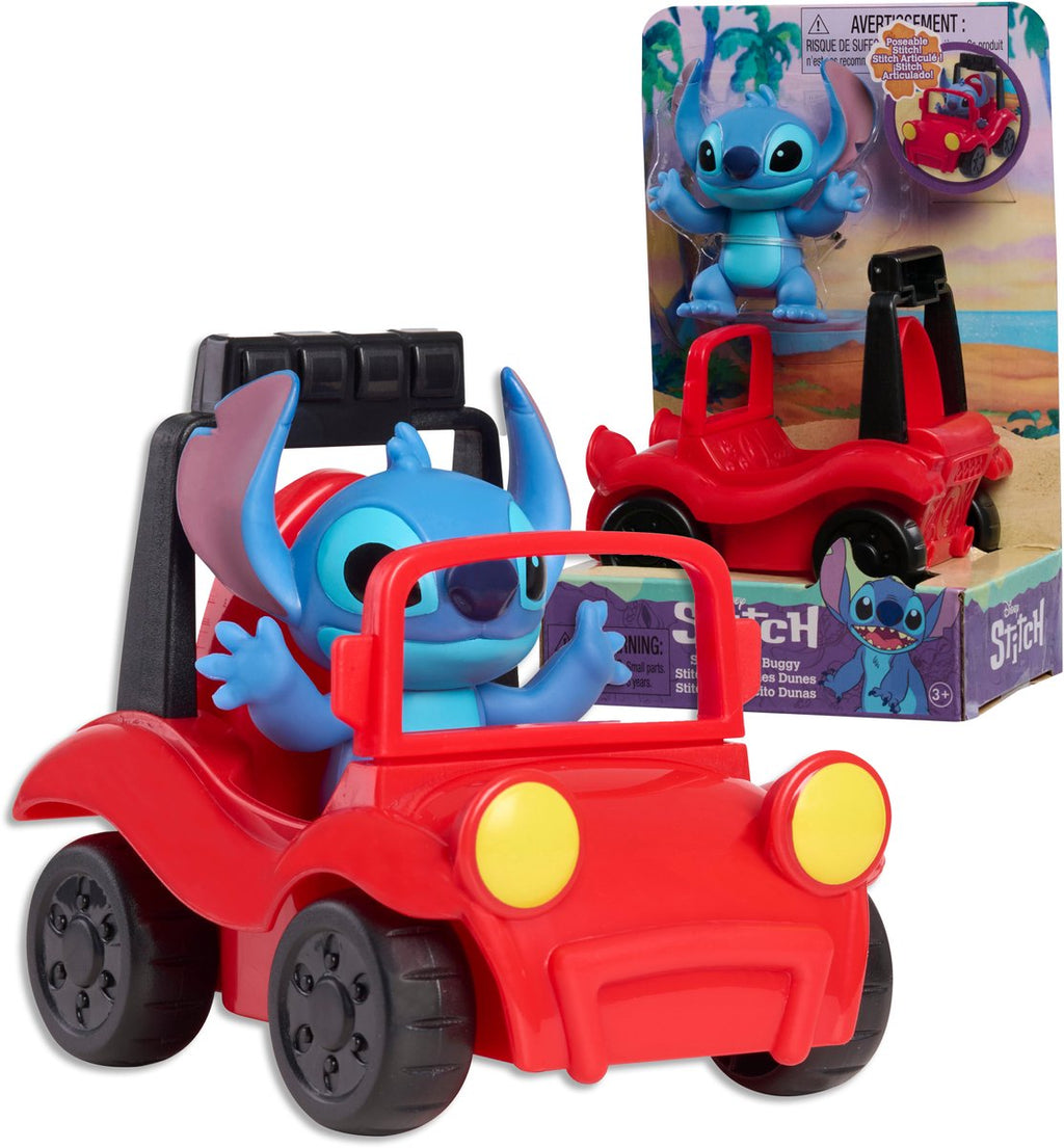 Just Play - Just Stitch met strandbuggy speelgoedauto